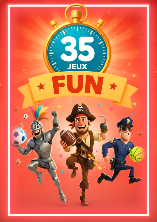 Couverture du pack 35 jeux sportifs fun à imprimer en PDF