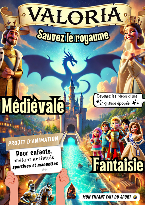 Couverture du projet d'animation Le royaume de Valoria